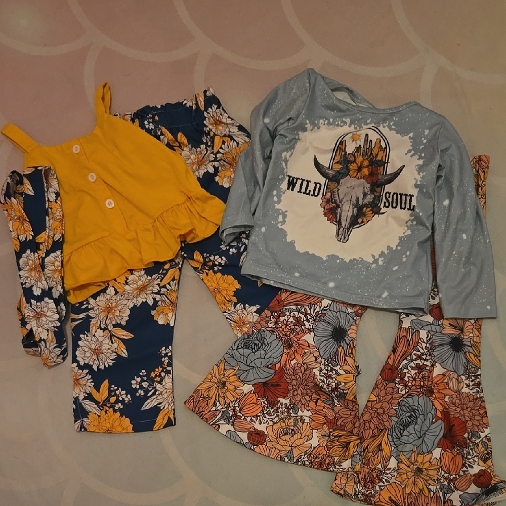 Floral Kids Matching Sets